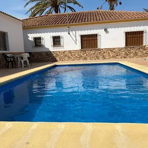 Con Piscina Privada De 4 Herrerias -cerca De Vera Playa- Сasa de vacaciones